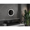 Mexen Oro miroir de salle de bain éclairé, rond 50 cm, LED 6000K, anti-buée - 9824-050-050-611-00