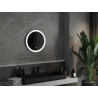 Mexen Oro miroir de salle de bain éclairé, rond 50 cm, LED 6000K, antibuée - 9824-050-050-611-00