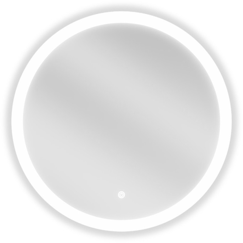Mexen Oro miroir de salle de bain rétroéclairé, rond 60 cm, LED 6000K, antibuée - 9824-060-060-611-00