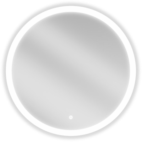 Mexen Oro miroir de salle de bain rétroéclairé, rond 70 cm, LED 6000K, anti-buée - 9824-070-070-611-00