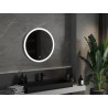 Mexen Oro miroir de salle de bain rétroéclairé, rond 70 cm, LED 6000K, anti-buée - 9824-070-070-611-00