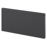 Mexen C21 radiateur plat 400 x 400 mm, connexion latérale, 371 W, anthracite - W421-040-040-66