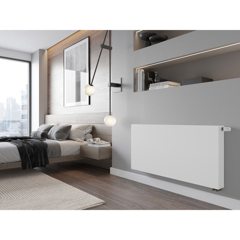 Mexen Flat CVF22 radiateur plat 300 x 600 mm, raccordement par le bas, 540 W, blanc - W622F-030-060-00