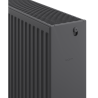 Mexen C33 radiateur à panneaux 400 x 2000 mm, raccordement latéral, 3378 W, anthracite - W433-040-200-66