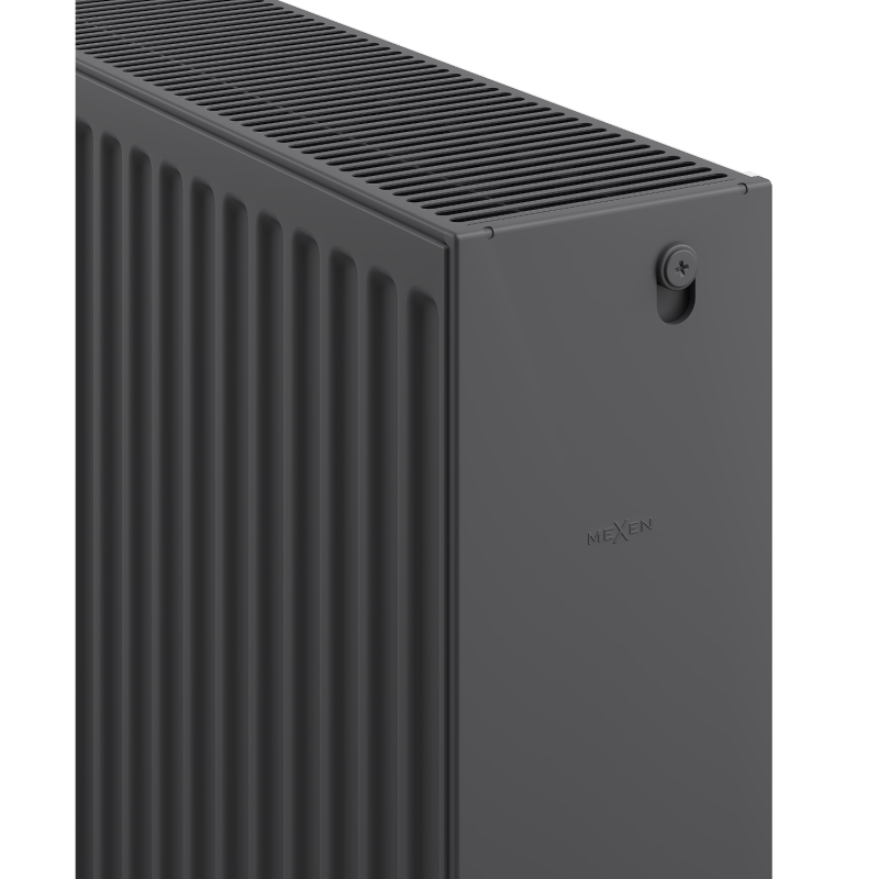 Mexen C33 radiateur à plaque 600 x 800 mm, raccordement latéral, 1868 W, anthracite - W433-060-080-66