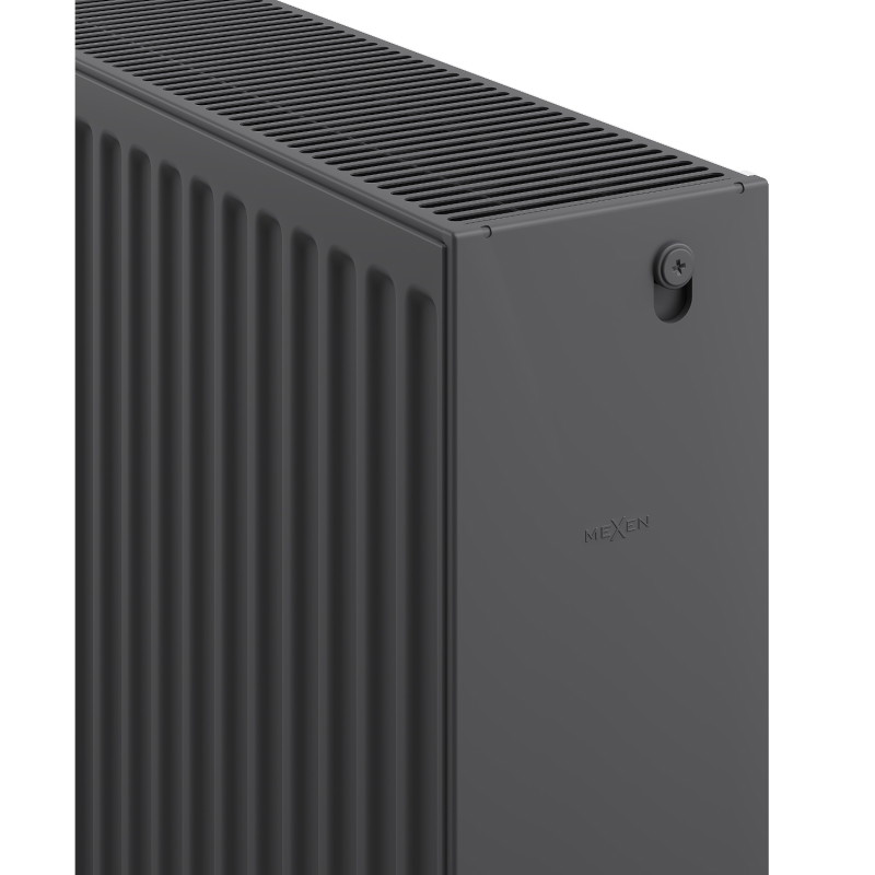 Mexen C33 radiateur plat 600 x 800 mm, raccordement latéral, 1868 W, anthracite - W433-060-080-66