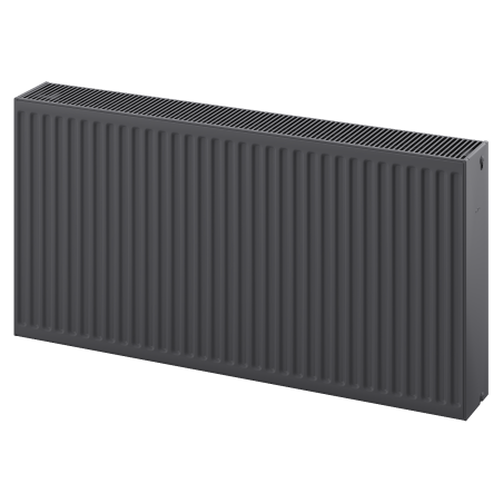 Radiateur plat Mexen C33 600 x 800 mm, connexion latérale, 1868 W, anthracite - W433-060-080-66