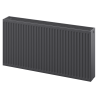 Radiateur plat Mexen C33 600 x 800 mm, connexion latérale, 1868 W, anthracite - W433-060-080-66