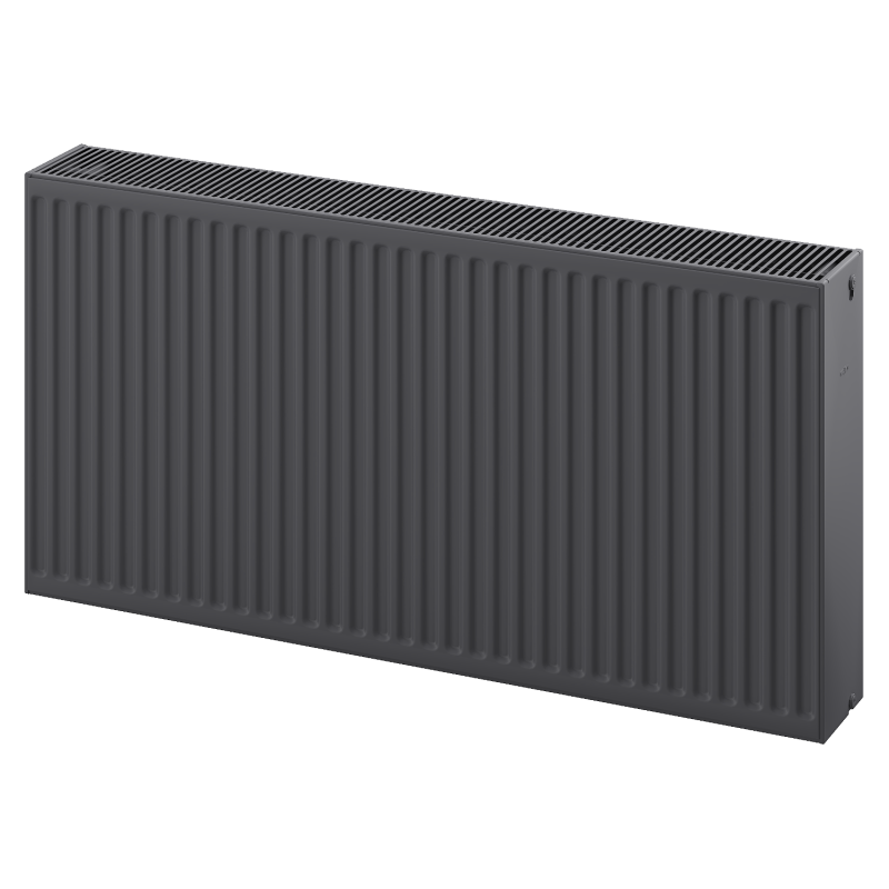 Mexen C33 radiateur plat 600 x 1300 mm, raccordement latéral, 3035 W, anthracite - W433-060-130-66