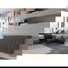 Mexen C33 radiateur à plaques 600 x 1400 mm, raccord latéral, 3268 W, anthracite - W433-060-130-66
