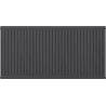 Mexen C33 radiateur plat 600 x 1800 mm, raccordement latéral, 4202 W, anthracite - W433-060-180-66
