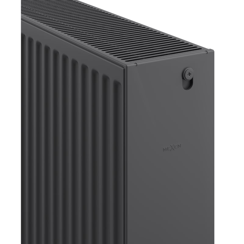 Mexen C33 radiateur plat 900 x 1100 mm, raccordement latéral, 3500 W, anthracite - W433-090-110-66