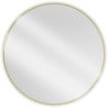 Mexen Loft miroir de salle de bain rond 100 cm, cadre doré - 9850-100-100-000-50