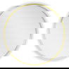 Mexen Loft miroir de salle de bain rond 45 cm, cadre doré - 9850-045-045-000-50