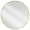 Mexen Loft miroir de salle de bain rond 90 cm, cadre doré - 9850-090-090-000-50