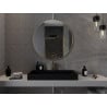 Mexen Loft miroir de salle de bain rond 90 cm, cadre doré - 9850-090-090-000-50