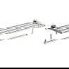 Mexen Remo étagère pour serviettes, Chrome - 7050720-00