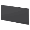 Mexen Flat CF11 radiateur plat 600 x 1600 mm, raccordement latéral, 1253 W, anthracite - W411F-060-160-66
