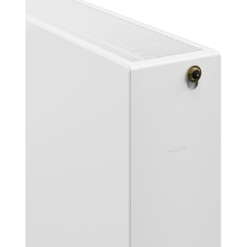 Mexen CVF33 Radiateur plat 600 x 1000 mm, raccordement par le bas, 2201 W, blanc - W633F-060-100-00