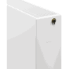 Mexen Flat CVF33 radiateur panneau 600 x 1300 mm, connexion inférieure, 2861 W, blanc - W633F-060-130-00