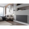 Mexen Flat CF21 radiateur à panneau 900 x 1000 mm, connexion latérale, 1589 W, anthracite - W421F-090-100-66