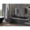 Mexen Loft miroir de salle de bains rond 70 cm, cadre doré - 9850-070-070-000-50