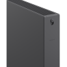 Radiateur plat Mexen CF22 600 x 600 mm, connexion latérale, 949 W, anthracite - W422F-060-060-66