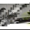 Mexen Loft miroir de salle de bain ovale 70 x 50 cm, cadre doré - 9851-070-050-000-50