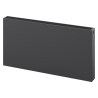 Mexen Flat CF22 radiateur à panneaux 600 x 800 mm, connexion latérale, 1266 W, anthracite - W422F-060-080-66