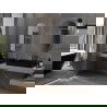 Miroir de salle de bain ovale Mexen Loft 90 x 55 cm, cadre doré - 9851-090-055-000-50