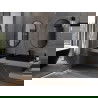 Mexen Loft miroir de salle de bain ovale 90 x 55 cm, cadre noir - 9851-090-055-000-70