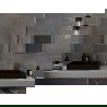 Mexen Loft miroir de salle de bain rectangulaire 50 x 40 cm, cadre doré - 9852-050-040-000-50