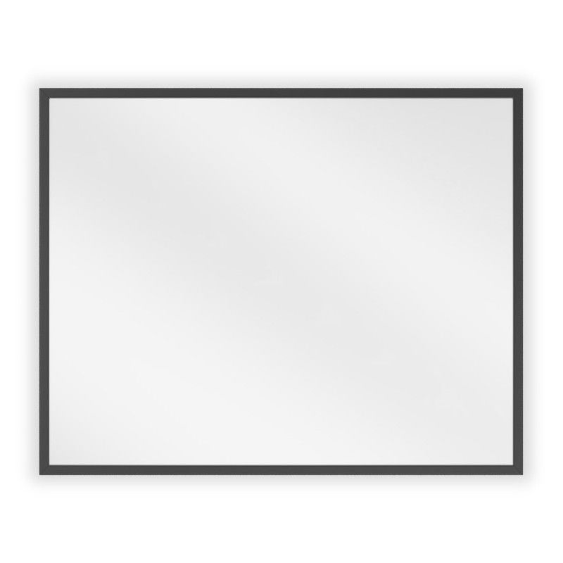 Mexen Loft miroir de salle de bains rectangulaire 50 x 40 cm, cadre noir - 9852-050-040-000-70