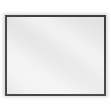 Mexen Loft miroir de salle de bains rectangulaire 50 x 40 cm, cadre noir - 9852-050-040-000-70