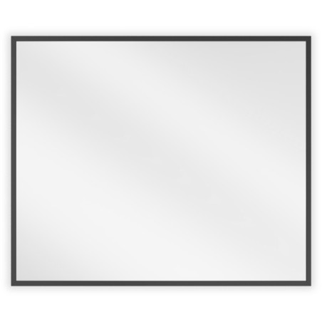 Mexen Loft miroir de salle de bain rectangulaire 60 x 50 cm, cadre noir - 9852-060-050-000-70