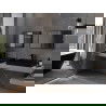Mexen Loft miroir de salle de bain rectangulaire 70 x 50 cm, cadre noir - 9852-070-050-000-70