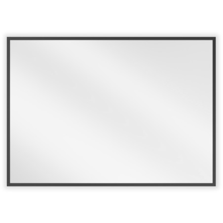 Mexen Loft miroir de salle de bain rectangulaire 70 x 50 cm, cadre noir - 9852-070-050-000-70