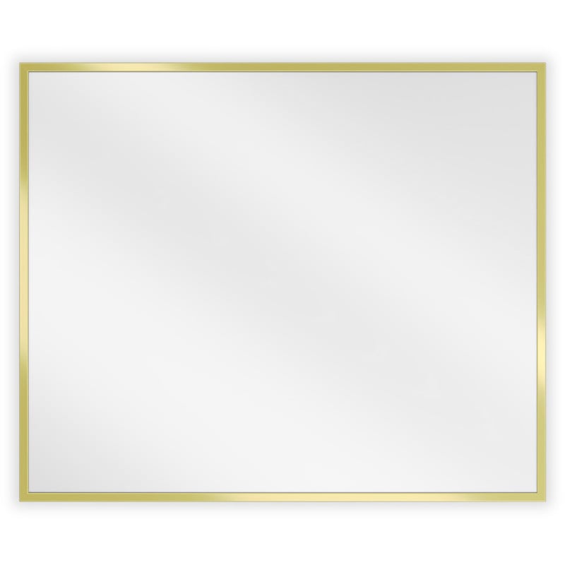 Mexen Loft miroir de salle de bains rectangulaire 60 x 50 cm, cadre doré - 9852-060-050-000-50