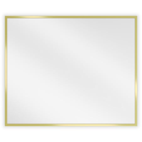 Mexen Loft miroir de salle de bains rectangulaire 60 x 50 cm, cadre doré - 9852-060-050-000-50