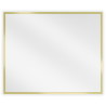 Mexen Loft miroir de salle de bains rectangulaire 60 x 50 cm, cadre doré brossé - 9852-060-050-000-50