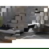Mexen Loft miroir de salle de bain rectangulaire 80 x 60 cm, cadre noir - 9852-080-060-000-70