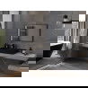 Mexen Loft miroir de salle de bains rectangulaire 90 x 60 cm, cadre noir - 9852-090-060-000-70