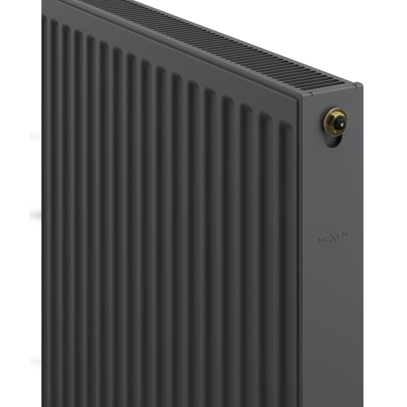 Mexen CV21 radiateur panneau 300 x 1100 mm, raccordement inférieur, 810 W, anthracite - W621-030-110-66
