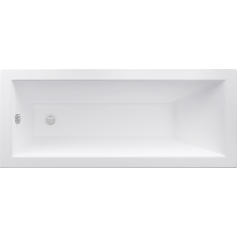 Baignoire rectangulaire Mexen Cubik 140 x 70 cm, blanche - 55031407000