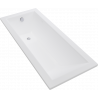 Baignoire rectangulaire Mexen Cubik 140 x 70 cm, blanche - 55031407000