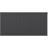 Mexen CV21 radiateur plat 400 x 2800 mm, raccordement inférieur, 2594 W, anthracite - W621-040-280-66