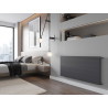 Mexen CL11 Radiateur panneau Line 600 x 1100 mm, raccordement latéral, 862 W, anthracite - W411L-060-110-66