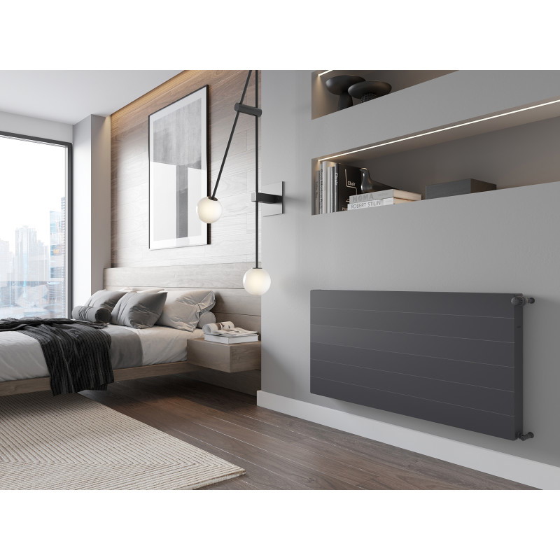 Mexen Line CL21 radiateur à plaques 600 x 1200 mm, raccordement latéral, 1452 W, anthracite - W421L-060-120-66