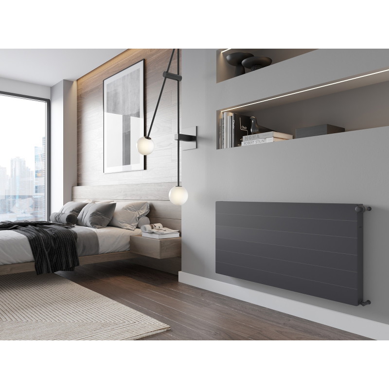 Mexen CL21 Radiateur à panneaux 600 x 1800 mm, raccordement latéral, 2177 W, anthracite - W421L-060-180-66
