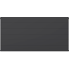 Chauffage panneau Mexen Line CL21 600 x 2000 mm, raccordement latéral, 2419 W, anthracite - W421L-060-200-66